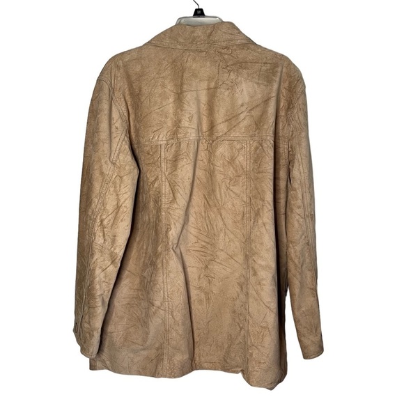 St John’s Bay Women’s 100% Genuine Leather Jacket - Picture 2 of 5